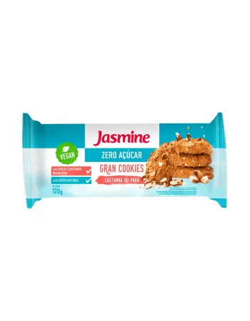 Grancookie Integral Zero Açucar Com Castanha Do Pará - Jasmine - Unidade de 120G