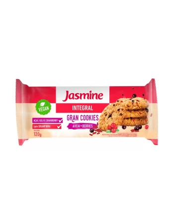Grancookie Aveia e Berries Integral - Jasmine - Unidade de 120g
