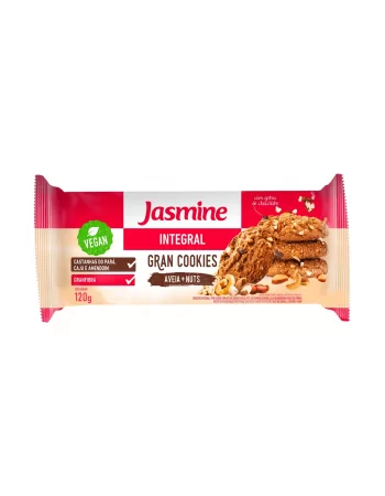 Grancookie Integral Aveia e Nuts - Jasmine - Unidade De 120G