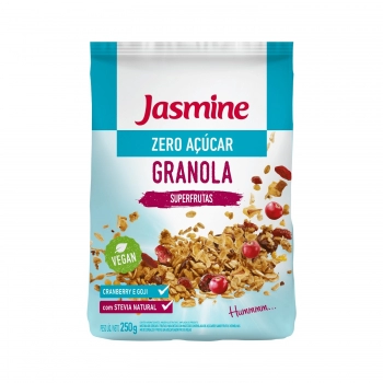 Granola Zero Açucar Superfrutas - Jasmine - Unidade De 250G