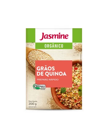 Quinoa Orgânica Em Grãos - Jasmine - Unidade De 200G