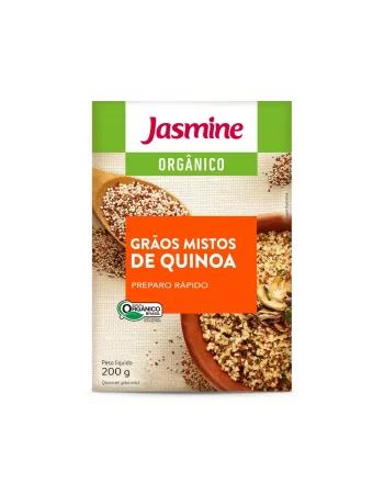 Quinoa Orgânica Em Grãos Mista - Jasmine - Unidade De 200G