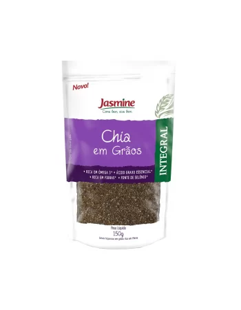 Semente De Chia Em Pouch - Jasmine - Unidade De 150G