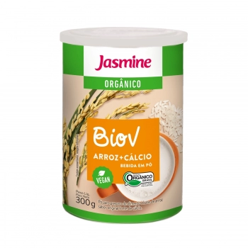 Biov - Bebida Orgânica De Arroz Em Pó - Jasmine - Unidade De 300G