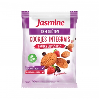 Cookie Sem Gluten Frutas Silvestres - Jasmine - Unidade De 150G