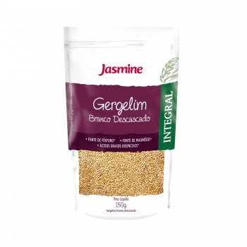 Gergelim Branco Descascado - Jasmine - 150G