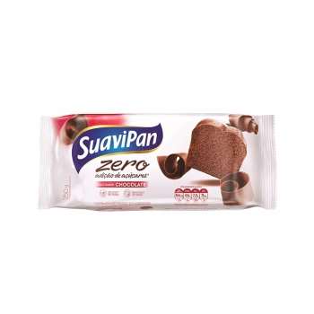 Bolo Zero Açucar Chocolate - Suavipan - Unidade De 250G