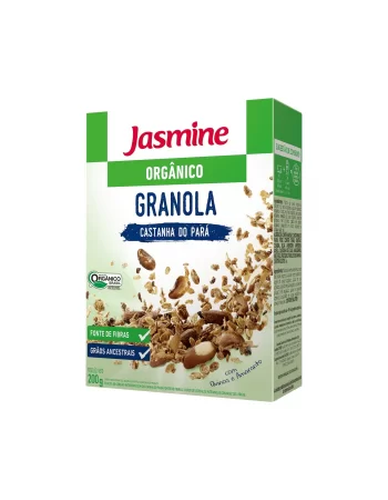 Granola Orgânica Com Castanha Do Pará - Jasmine - Unidade De 200G