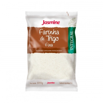 Farinha De Trigo Integral - Jasmine - Unidade De 1Kg