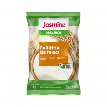 Farinha De Trigo Orgânica - Jasmine - Unidade De 1Kg