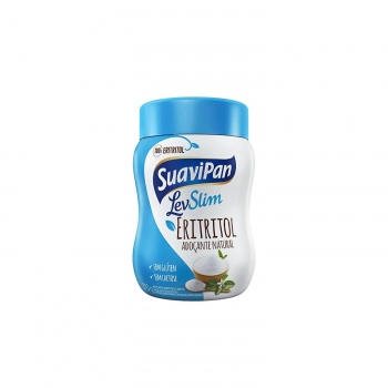 Adoçante Em Pó Eritritol Levslim - Suavipan - Unidade De 270G