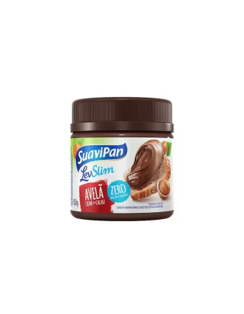 Creme De Avelã E Cacau Levslim Zero Açucar - Suavipan - Unidade De 150G