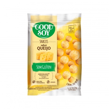 Snack de Soja e Queijo - Goodsoy - Unidade 25g