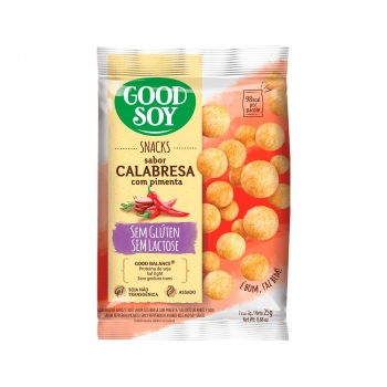 Snack de Soja e Calabresa - Goodsoy - Unidade 25g