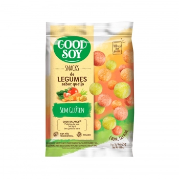 Snack de Soja Legumes e Queijo - Goodsoy - Unidade 25g