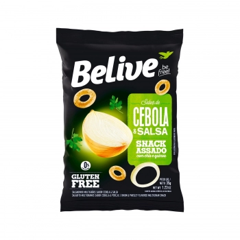 Snack Cebola e Salsa - Belive - Unidade 35g
