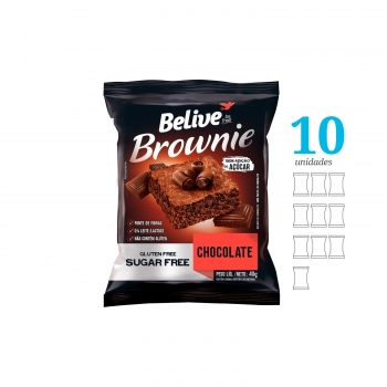 Brownie Chocolate - Belive - Display 10 X 40g