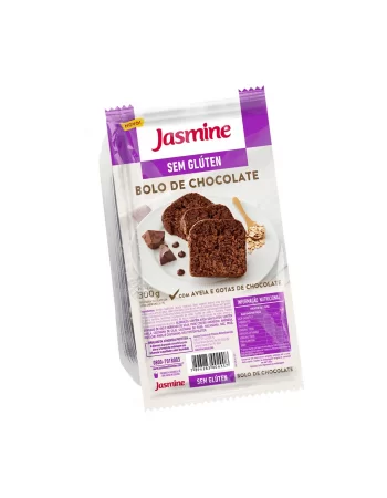 Bolo Sem Gluten Chocolate - Jasmine - Unidade De 300G