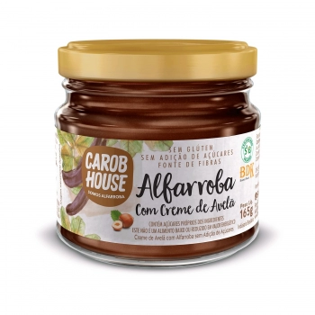 Alfarroba com Creme de Avelã - Carob House - Unidade de 165g