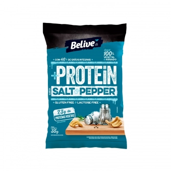 Snacks Protein Salt & Peper - Belive - Unidade 35g