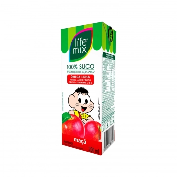 SUCO 100% FRUTAS MAÇA KIDS - LIFE MIX - 200 ML