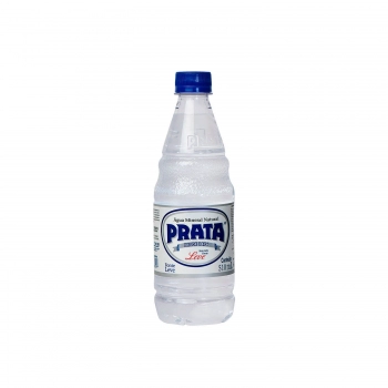Água Mineral Natural Leve - Prata - Pack Com 12 Unidades De 510Ml