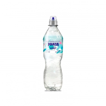 Água Minieral Natural Leve Sports - Prata - Pack Com 12 Unidades De 600Ml