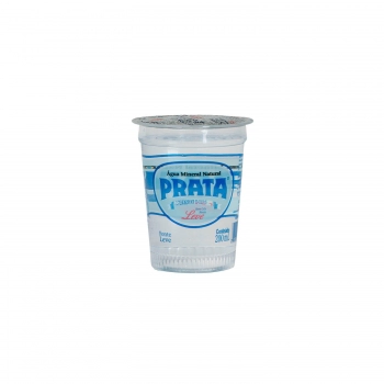Água Mineral Natural Leve - Prata - Caixa Com 48 Copos De 200Ml