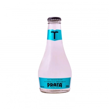 Mixer Tônica Indian On Way - Prata - Caixa Com 24 Garrafas De 200Ml