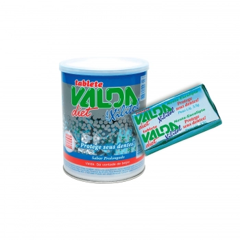 TABLETE VALDA DIET C/ 100 - 3,5G