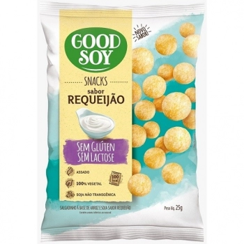 SNACKS SOJA GOODSOY REQUEIJAO 25G