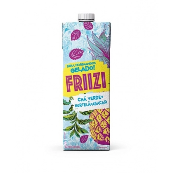 FRIIZI CHÁ VERDE COM ABACAXI E HORTELÃ 1L