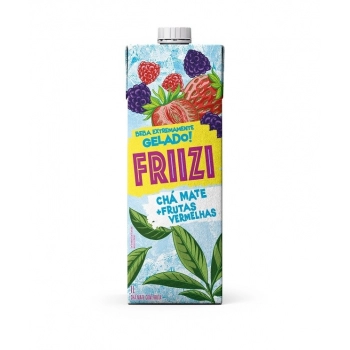 FRIIZI CHÁ MATE COM FRUTAS VERMELHAS 1L
