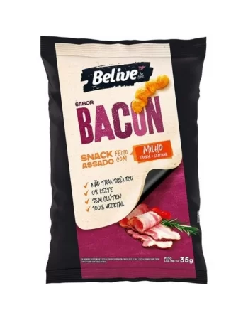 Snack de Milho e Bacon - Belive - Unidade 35g