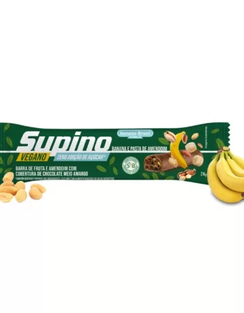 SUPINO FRUTAS VEGANA BANANA/PASTA DE AMENDOIM 3X24G