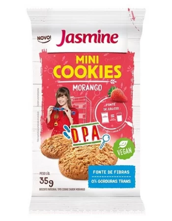 MINI COOKIES D.P.A MORANGO 35G