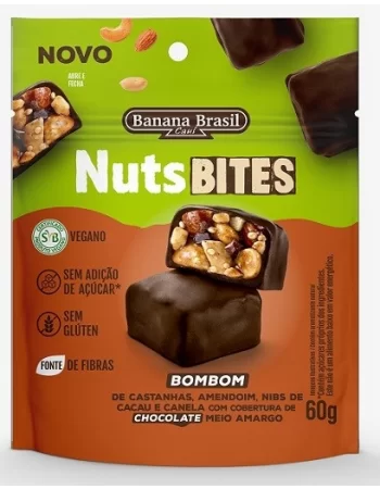 NUTSBITES VEGANO POUCH 10X60G