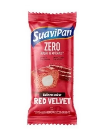 BOLINHO SUAVIPAN ZERO BAUNILHA 12X40G