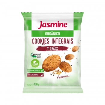 Cookie Orgânico 7 Grãos - Jasmine - Unidade De 150G