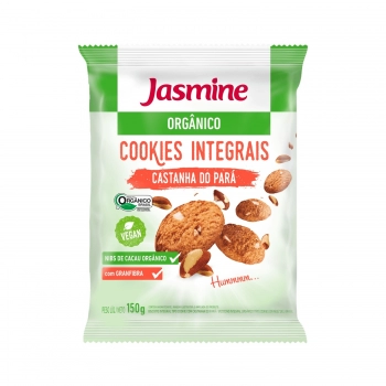 Cookie Orgânico Castanha Do Pará - Jasmine - Unidade De 150G