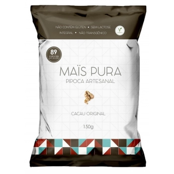 Pipoca Artesanal Cacau Original - MAIS PURA - 1x150g