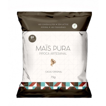 Pipoca Artesanal Cacau Original - MAIS PURA - 1x75g