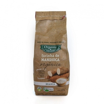 Farinha de Mandioca Branca - ORGANIC - 500g