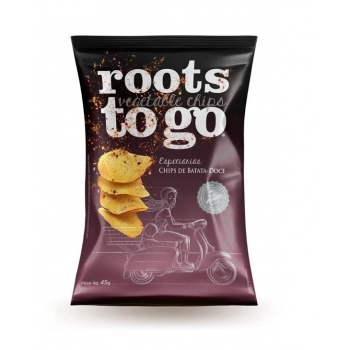 Chips de Batata Doce e Especiarias - rootstogo - 45g