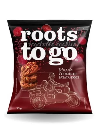 Cookie de Batata Doce e Beterraba - rootstogo - 100g