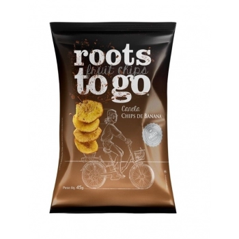 Chips de Banana e Canela - rootstogo - 45g