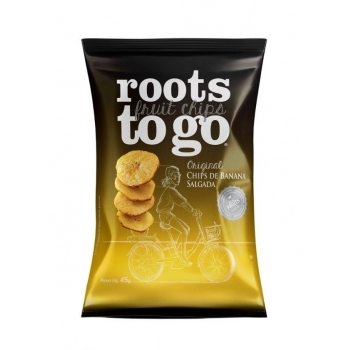 Chips de Banana Salgada - rootstogo - 45g