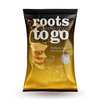 Chips de Batata Doce e Mostarda Dijon - rootstogo - 45g
