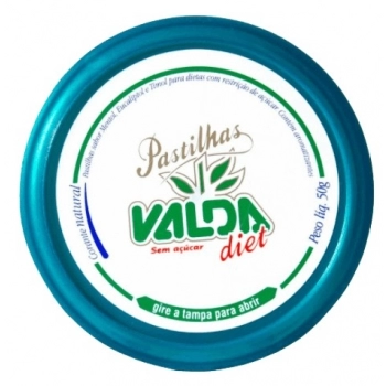 Pastilhas Classic Diet - VALDA - Lata 50g