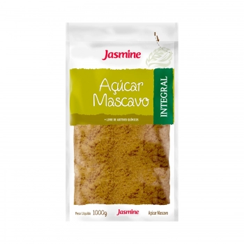 Açúcar Mascavo - Jasmine - Pacote de 1K